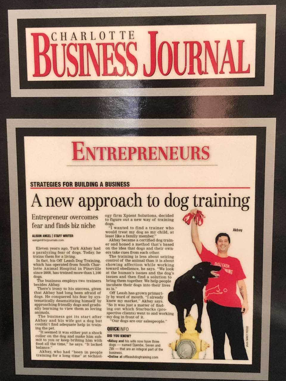 Walk your dog